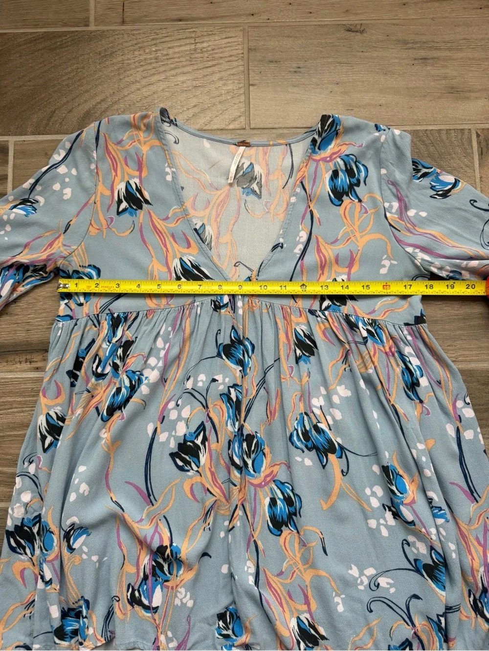 Free People Bella Floral Tunic XS Boho chic